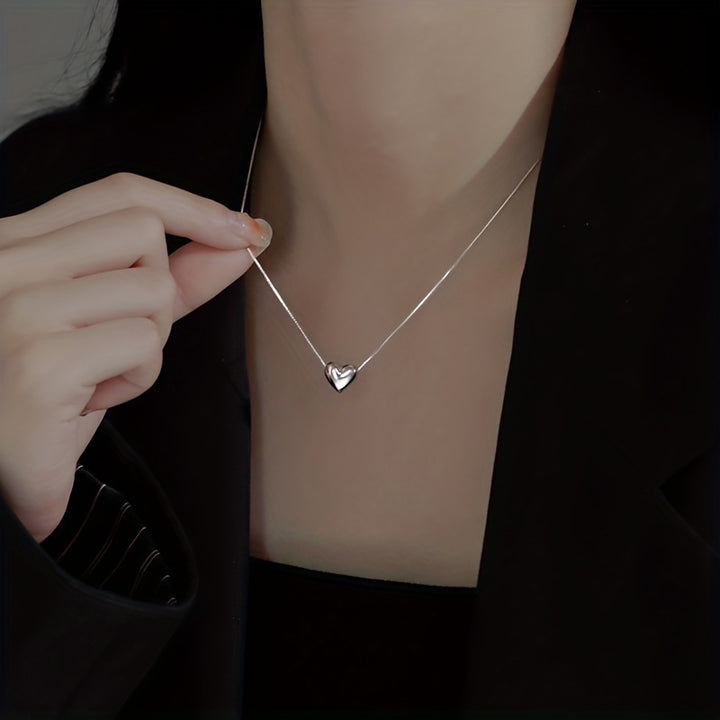 Heart-Shaped Pendant Necklace