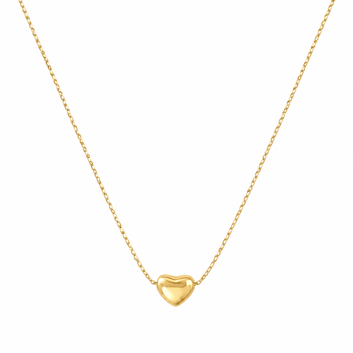 Heart-Shaped Pendant Necklace