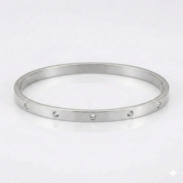 Ottavia Lamari Bracelet | White Gold