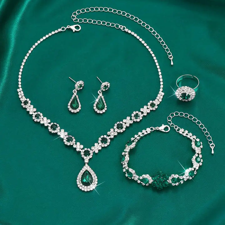 Adriana Lysandre Jewelry emerald | White Gold