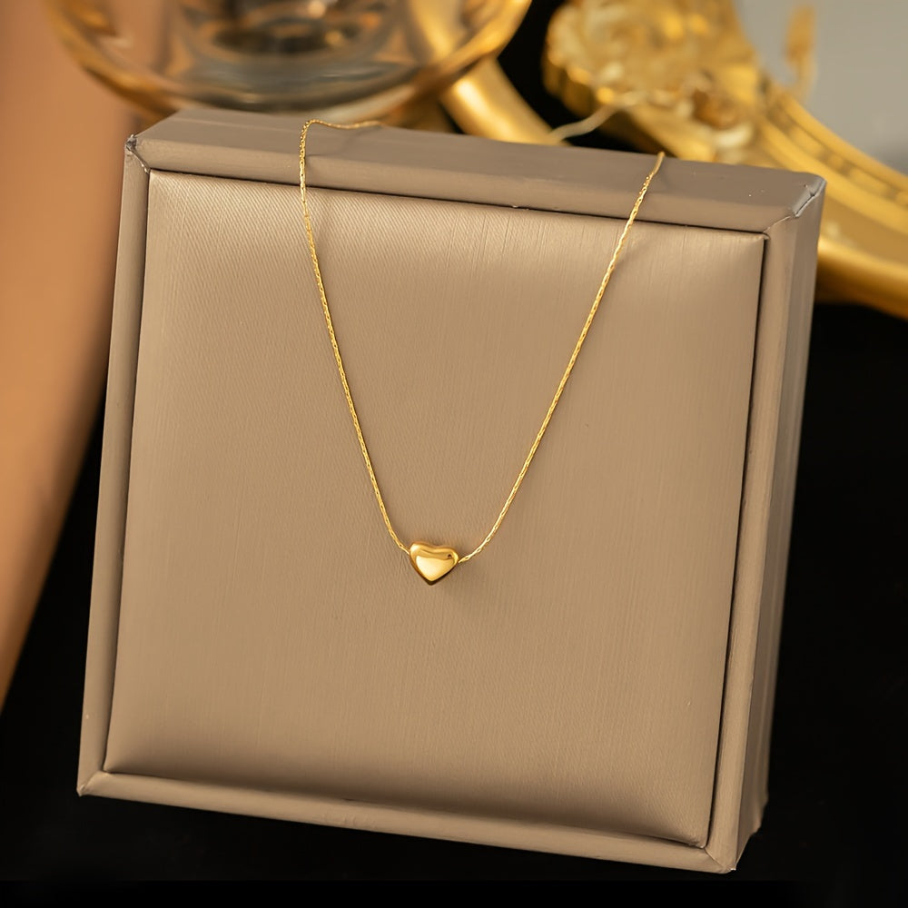 Heart-Shaped Pendant Necklace