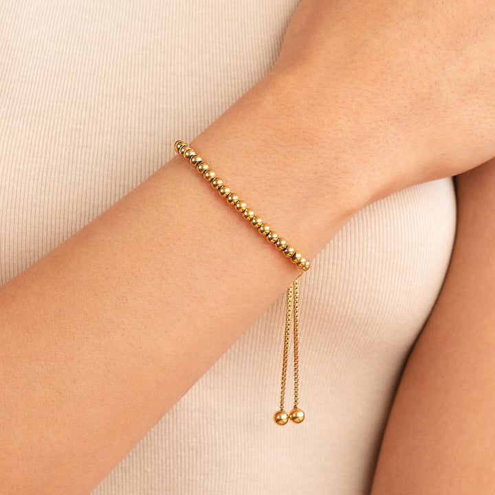 Nila Beaded Bracelet - Gold